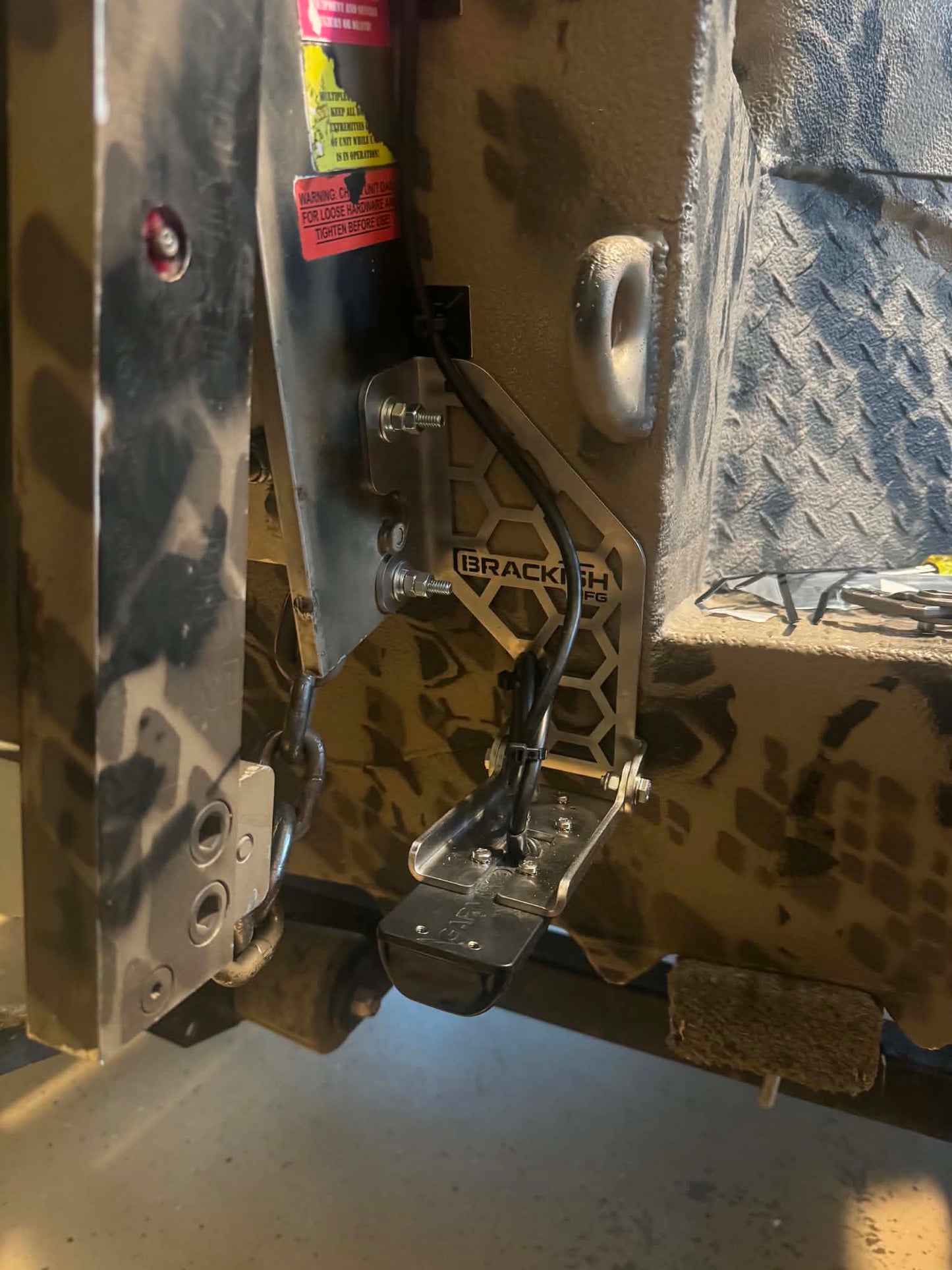 Jackplate Transducer Bracket